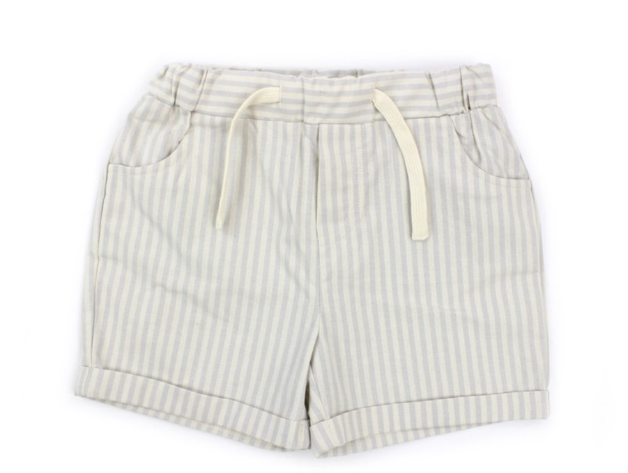 Baby Lil Atelier Shorts | Lil Atelier Shorts Harbor Mist Stripes