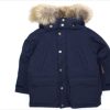 Kids Ver de Terre Winter Jackets | Ver De Terre Winter Jacket Navy Arctic Navy With Dun