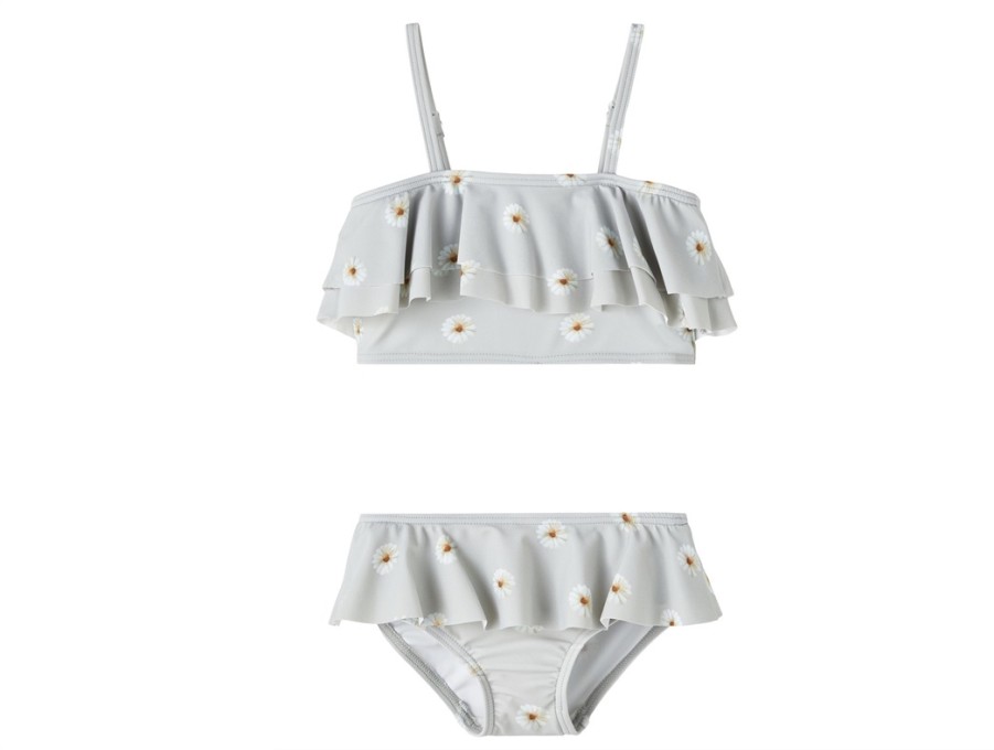 Baby Lil Atelier Swimwear | Lil Atelier Harbor Mist Bikini Flowers