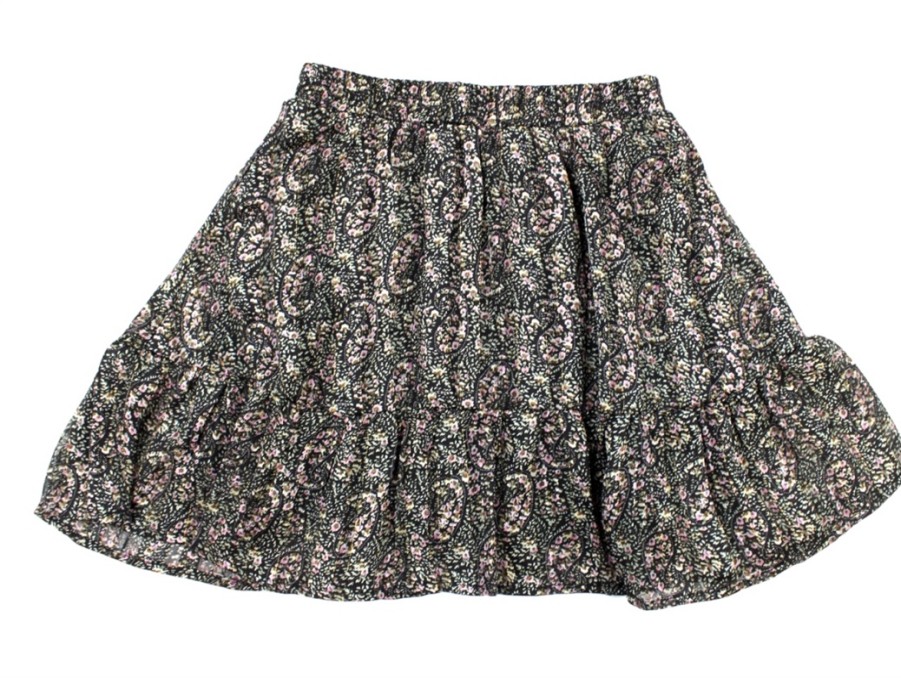 Kids Petit by Sofie Schnoor Skirts | Sofie Schnoor Girls Skirt Black Flower