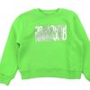 Kids Mads Nørgaard Blouses And Knitwear | Mads Norgaard Poison Green Sweatshirt Talinka