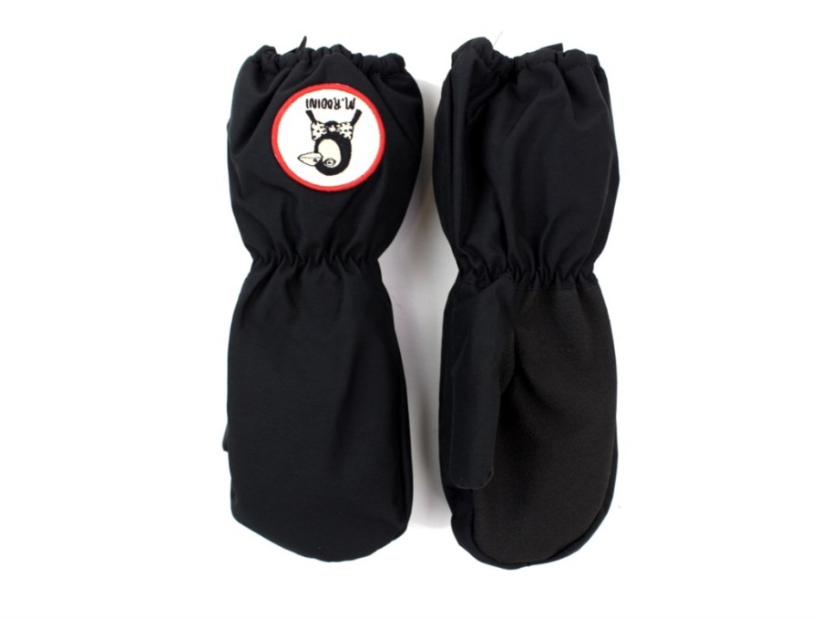 Baby Mini Rodini Gloves | Mini Rodini Mittens/Luffer Alaska Black