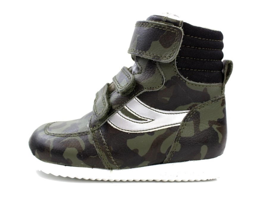 Tweens Arauto RAP Winter Boots | Arauto Rap Winter Boot Svend Olive Camouflage With Tex