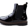 Kids Bisgaard Boots And Ankle Boots | Bisgaard Winter Boot Neel Black Patent Lambswool