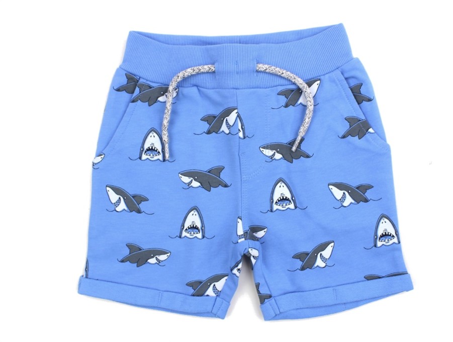 Baby Name It Shorts | Name It All Aboard Sweatshorts Sharks