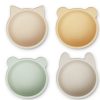 Accessories And Home Liewood | Liewood Apple Blossom Multi Mix Bowl Malene Silicone (4-Pack)