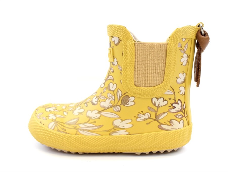 Baby Bisgaard Rubber Boots | Bisgaard Rubber Boot Mustard Flower