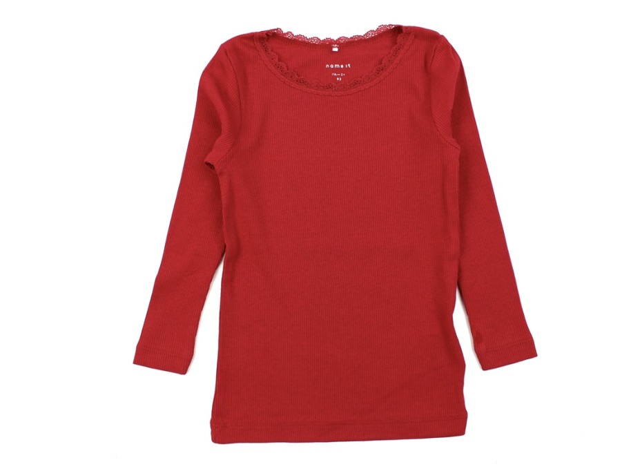 Baby Name It Short And Long-Sleeved T-Shirts | Name It Jester Red Blonde Top